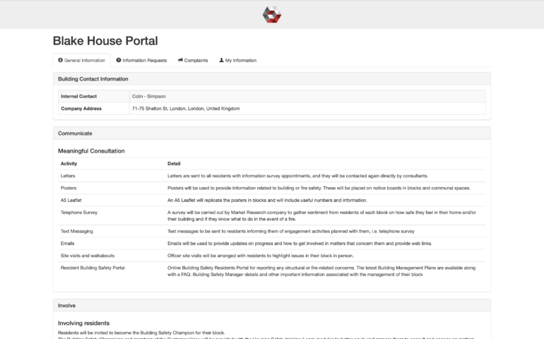 Resident Portal - Residents Engagement Strategy.