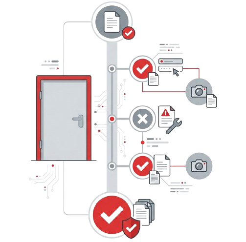 Fire Door Inspections - Door Asset History & Compliance Tracking